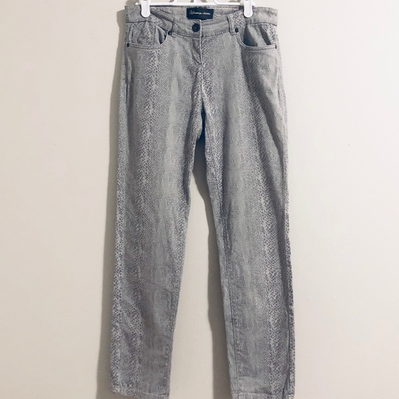 Reitman’s reptile print skinny jeans - Picture 2 of 11